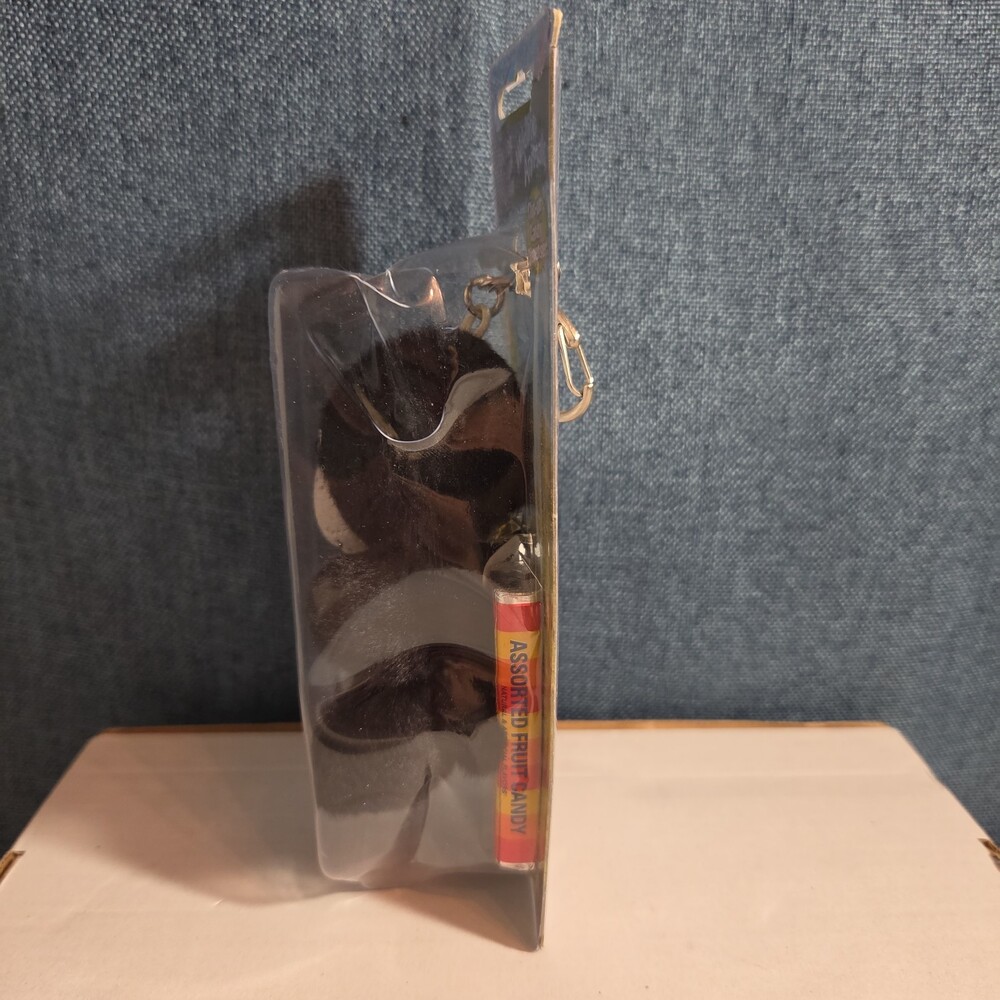 PEZ Wildlife Animals Plush Monkey Chimp Keychain Dispenser 2015 - Picture 3 of 16